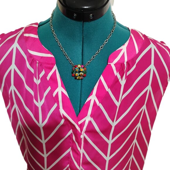 Hanna & Gracie Woman's Sleeveless blouse Large - Picture 1 of 11